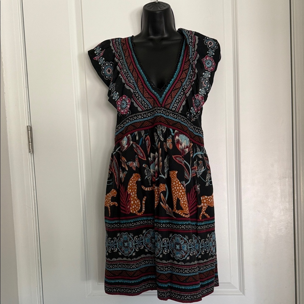 Anthropologie Black Dress